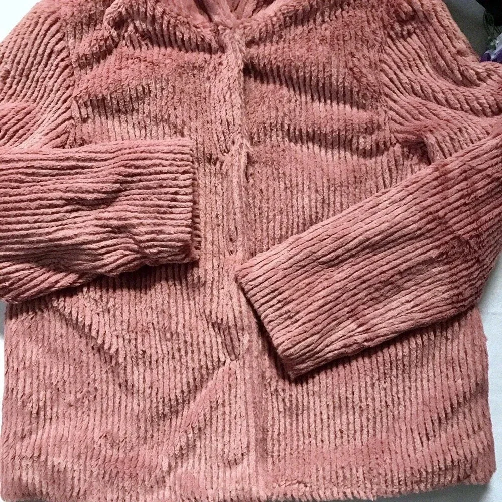 Elodie NWT Faux Fur Hooded Jacket Girls Various